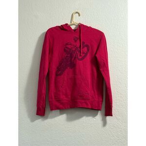 Thor hot pink motorbike motorcycle hoodie sweatshirt S motorcross